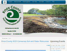 Tablet Screenshot of knoxcountyscd.com